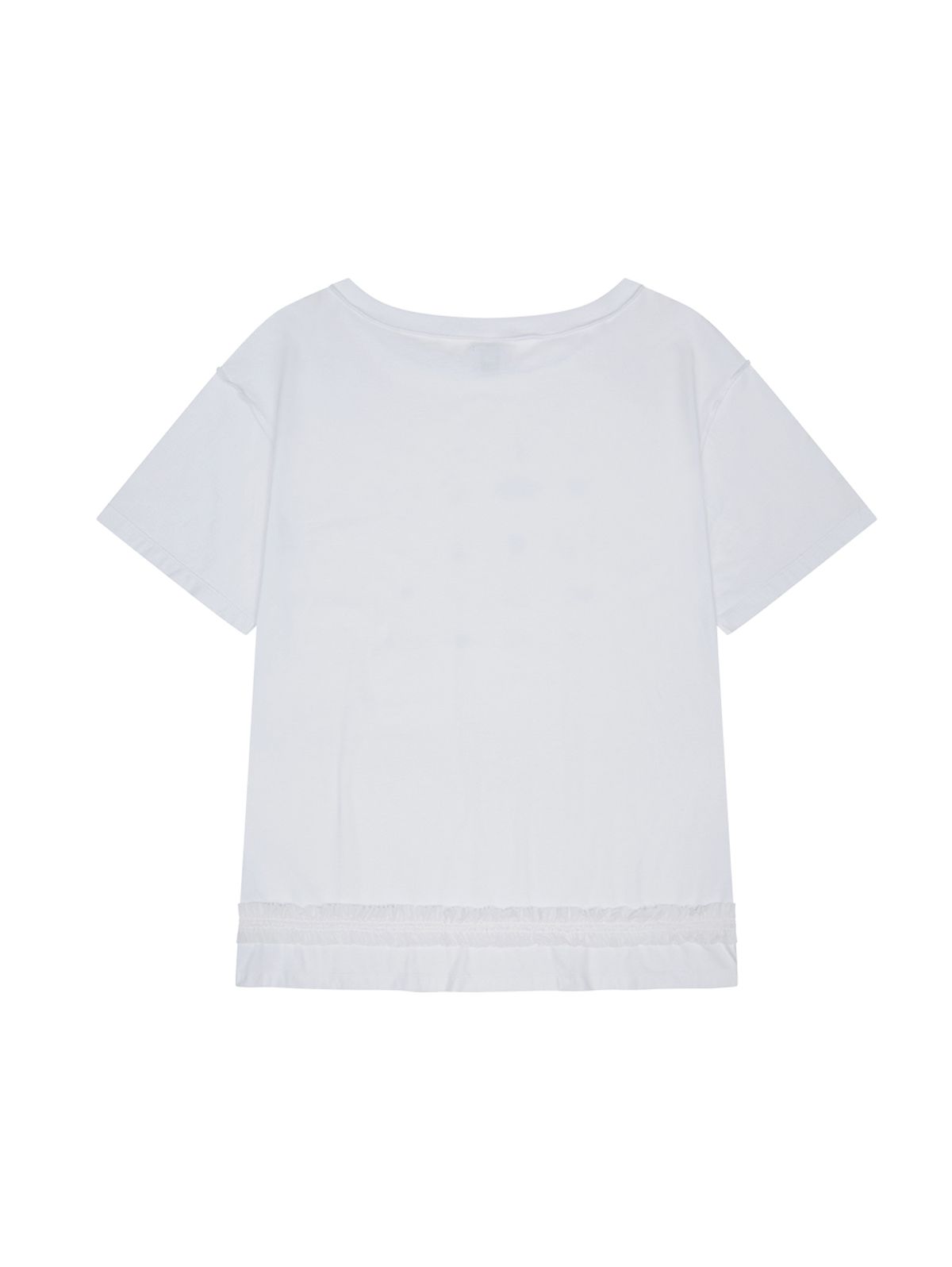 뚜오미오(TUOMIO) COGIMYUN OVERSIZED T-SHIRT [WHITE]