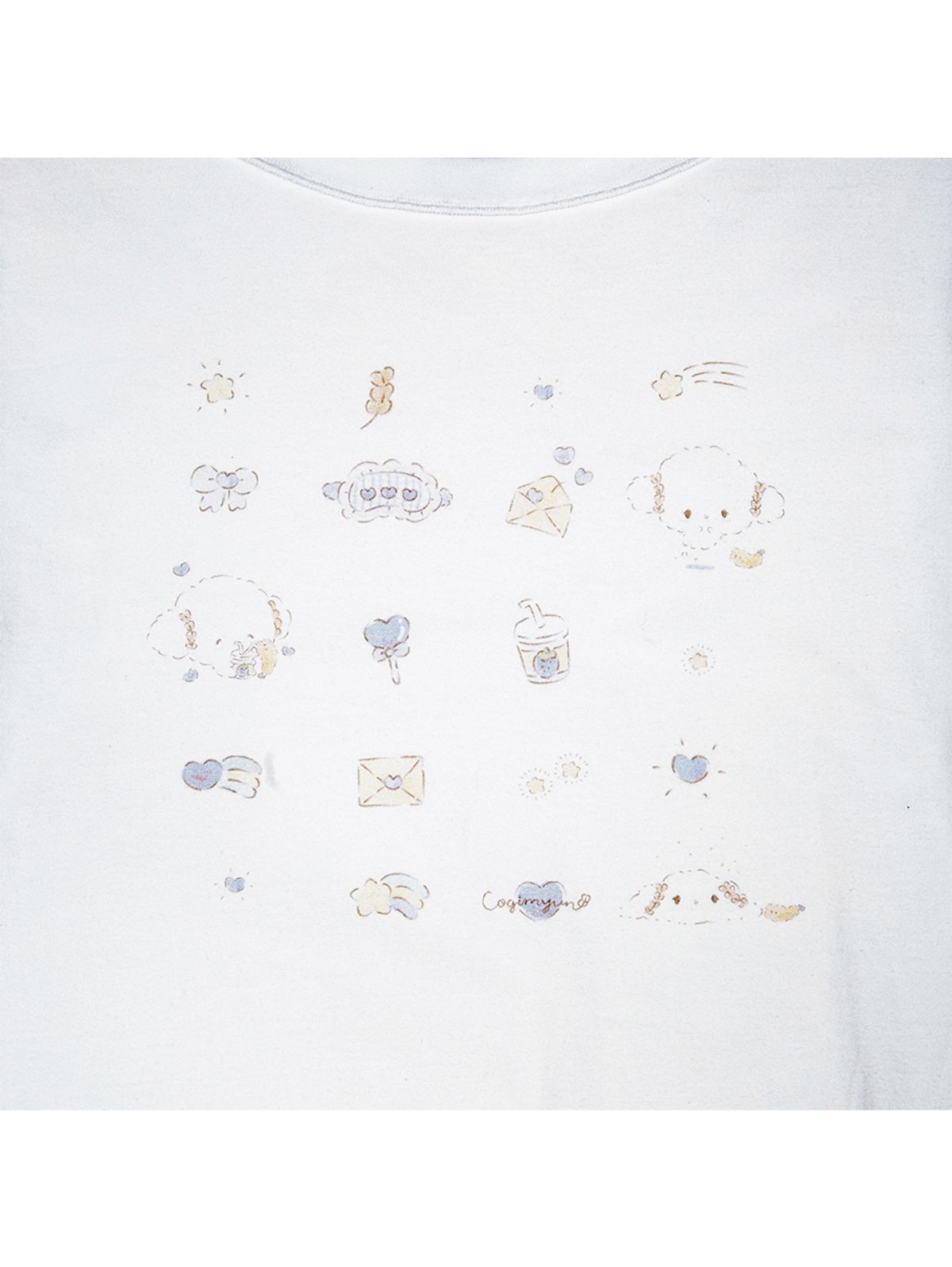 뚜오미오(TUOMIO) COGIMYUN OVERSIZED T-SHIRT [WHITE]