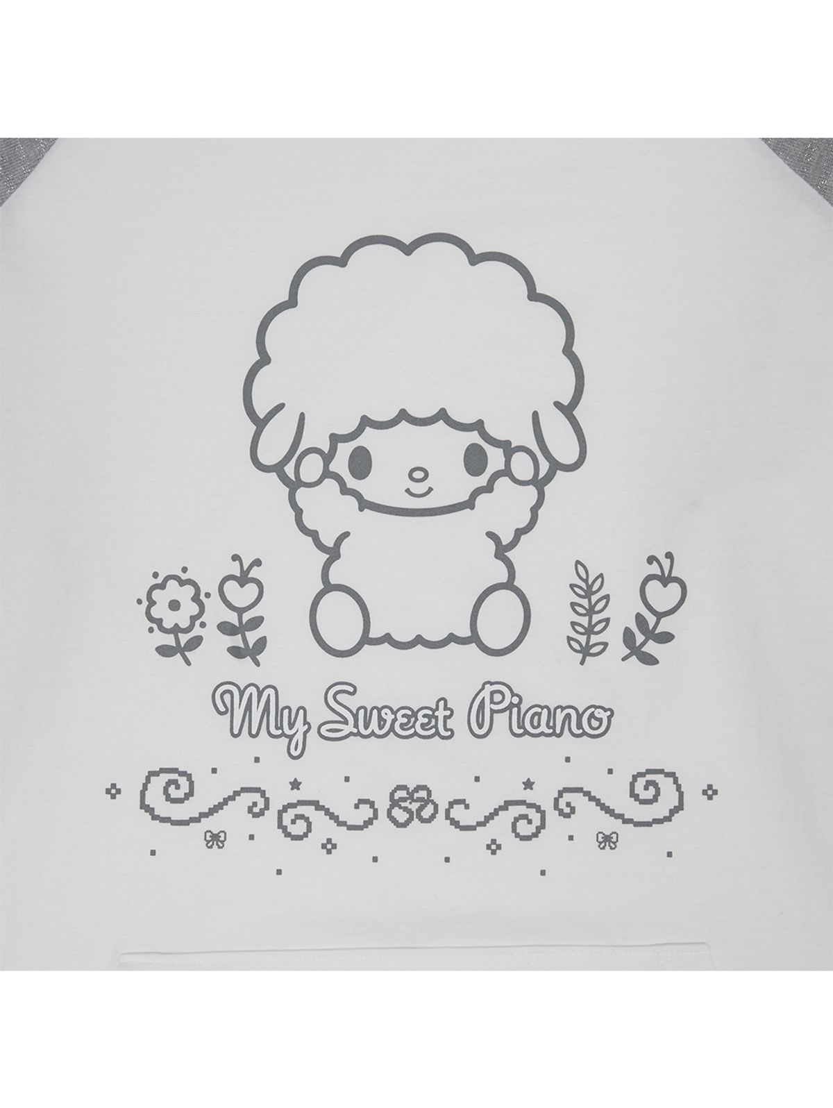뚜오미오(TUOMIO) MY SWEET PIANO LONG SLEEVES [WHITE]