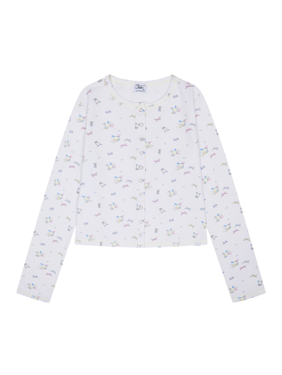 뚜오미오(TUOMIO) USAHANA ALL OVER CARDIGAN [WHITE]