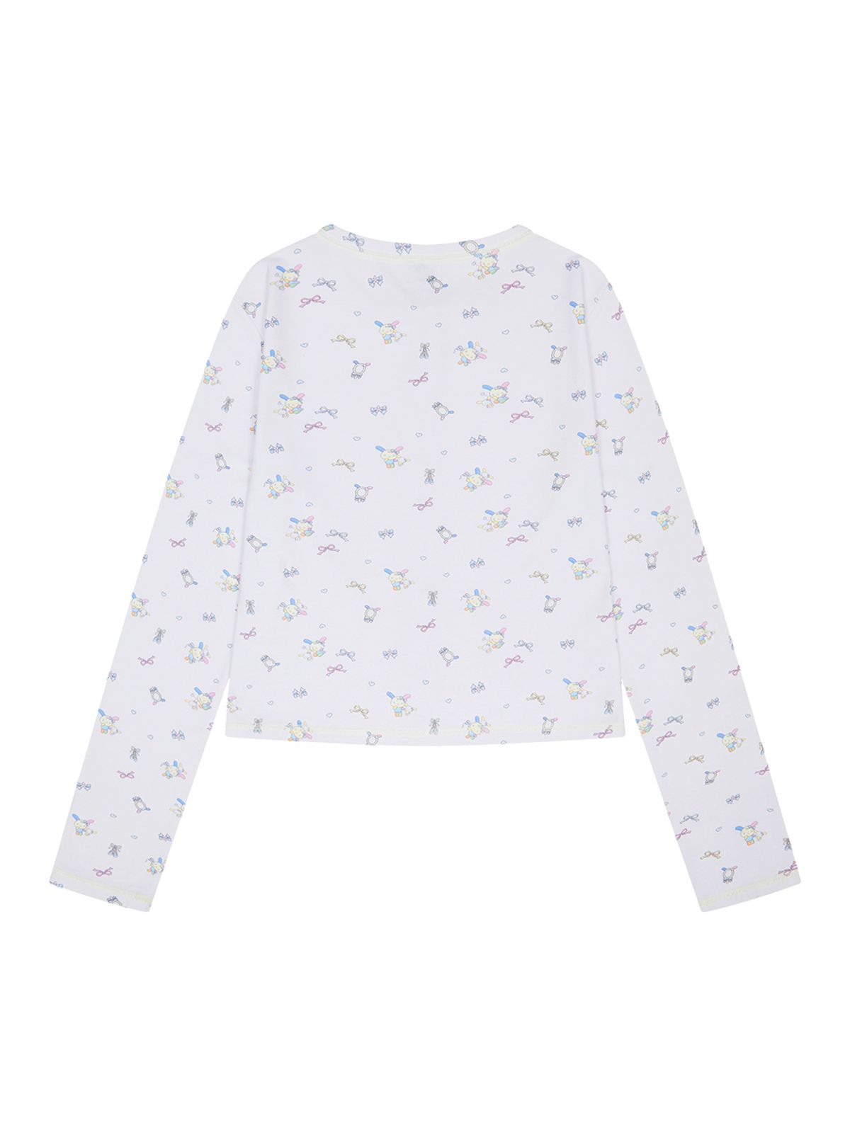 뚜오미오(TUOMIO) USAHANA ALL OVER CARDIGAN [WHITE]