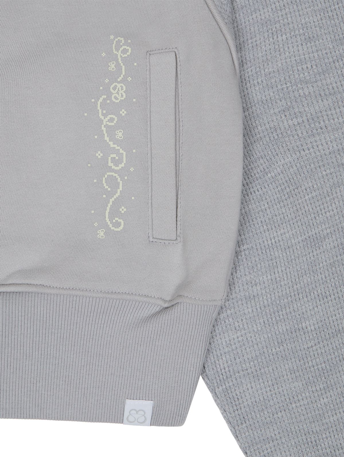 뚜오미오(TUOMIO) USAHANA HOODED ZIP-UP [GREY]
