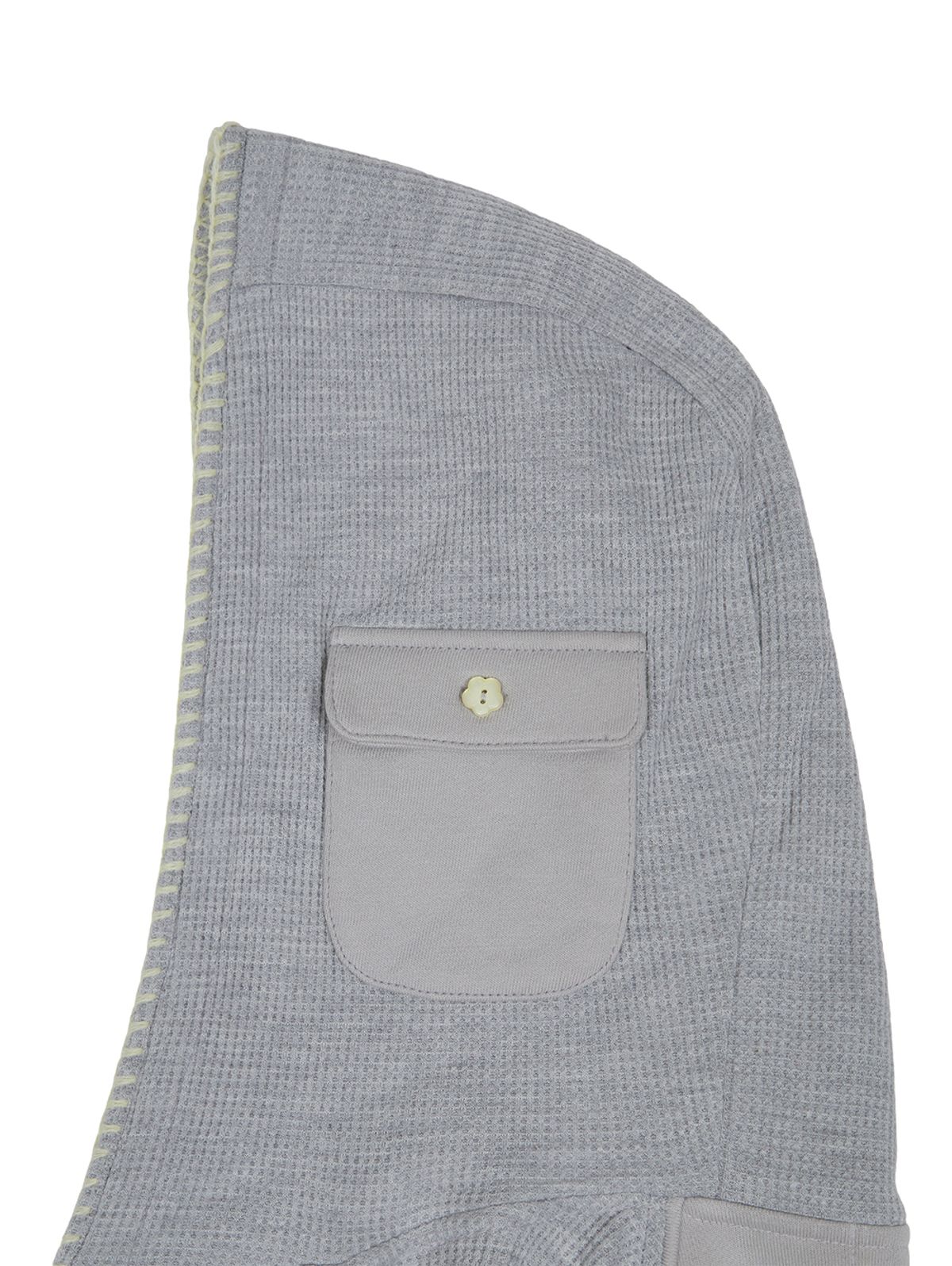 뚜오미오(TUOMIO) USAHANA HOODED ZIP-UP [GREY]