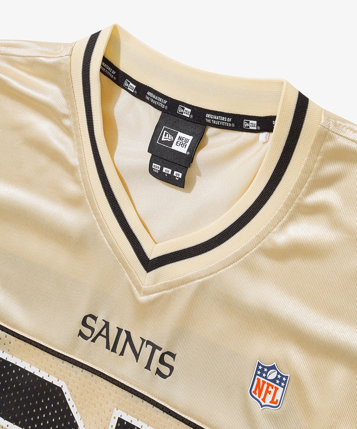 뉴에라(NEW ERA) NFL 뉴올리언스 세인츠 팬 웨어 티셔츠 골드 14954659