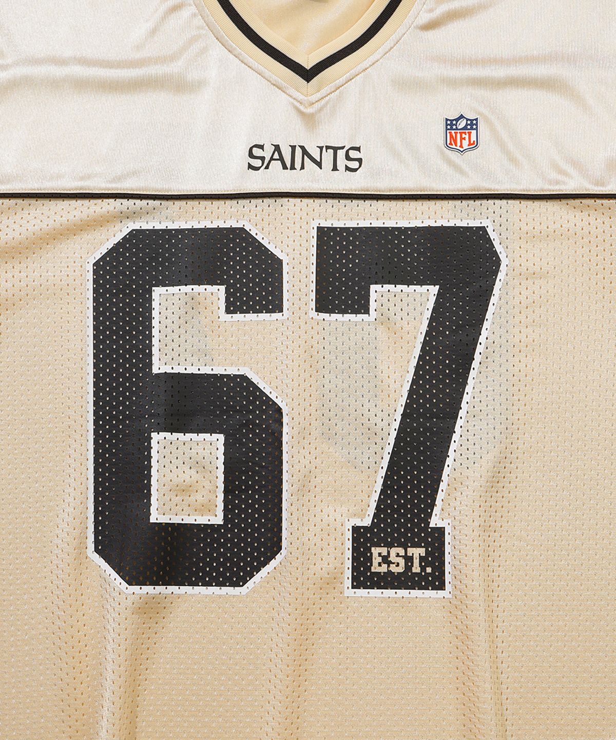 뉴에라(NEW ERA) NFL 뉴올리언스 세인츠 팬 웨어 티셔츠 골드 14954659