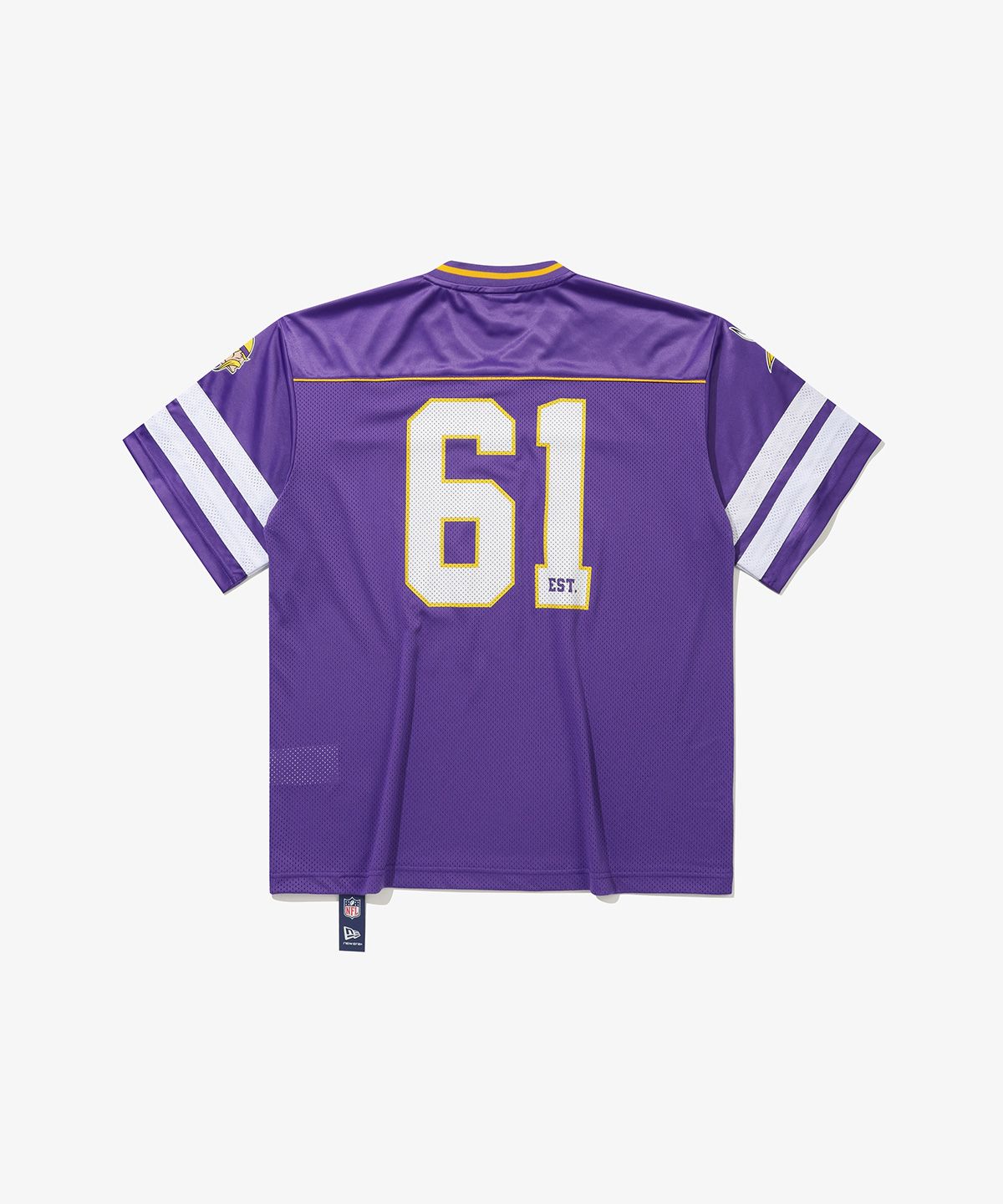 뉴에라(NEW ERA) NFL 미네소타 바이킹스 팬 웨어 티셔츠 퍼플 14954660