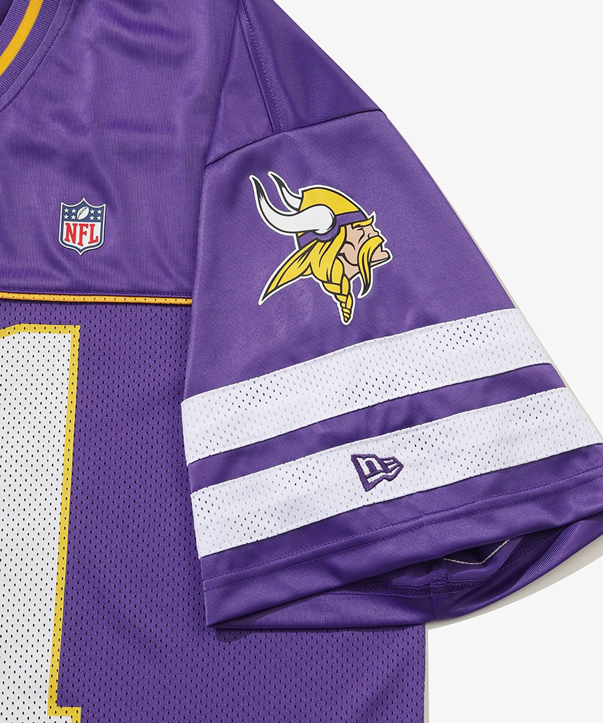 뉴에라(NEW ERA) NFL 미네소타 바이킹스 팬 웨어 티셔츠 퍼플 14954660