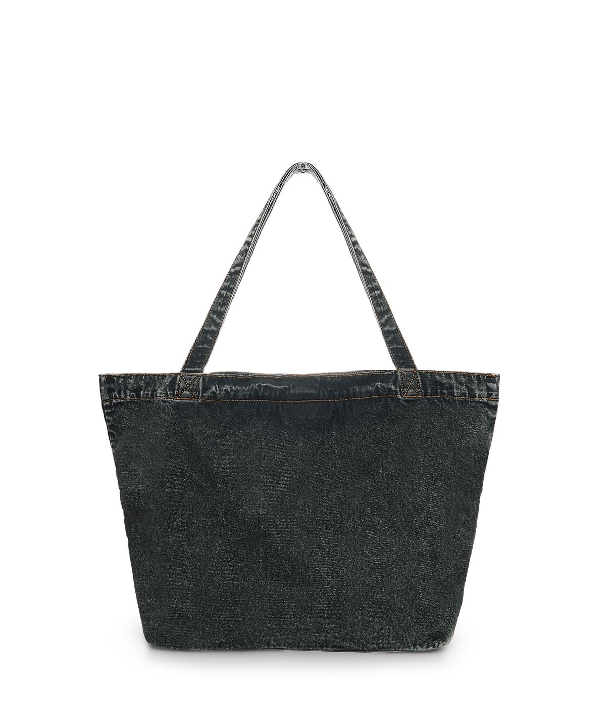 MUSINSA | MATIN KIM MATIN STITCH DENIM SHOULDER BAG IN BLACK