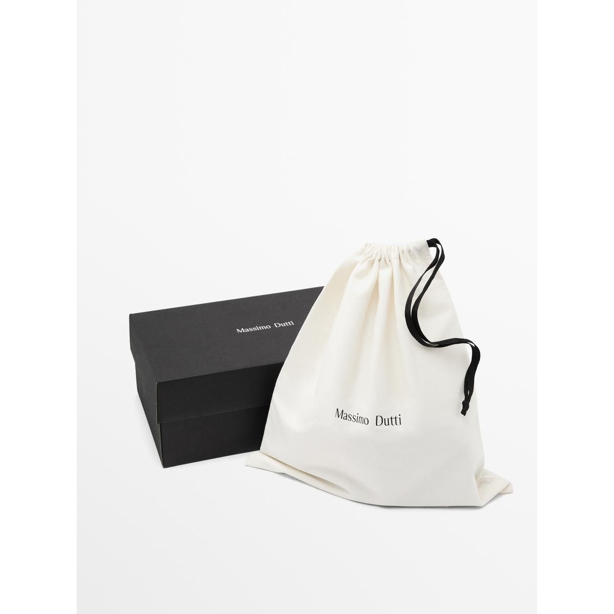 마시모두띠(MASSIMO DUTTI) 플랫 스트랩 토 샌들