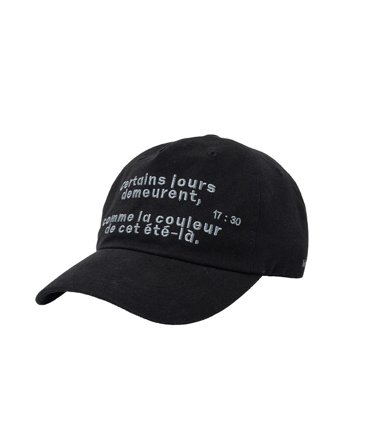 미세키서울 맨(MISEKISEOUL MEN) Comme la 5pannel cap BLACK