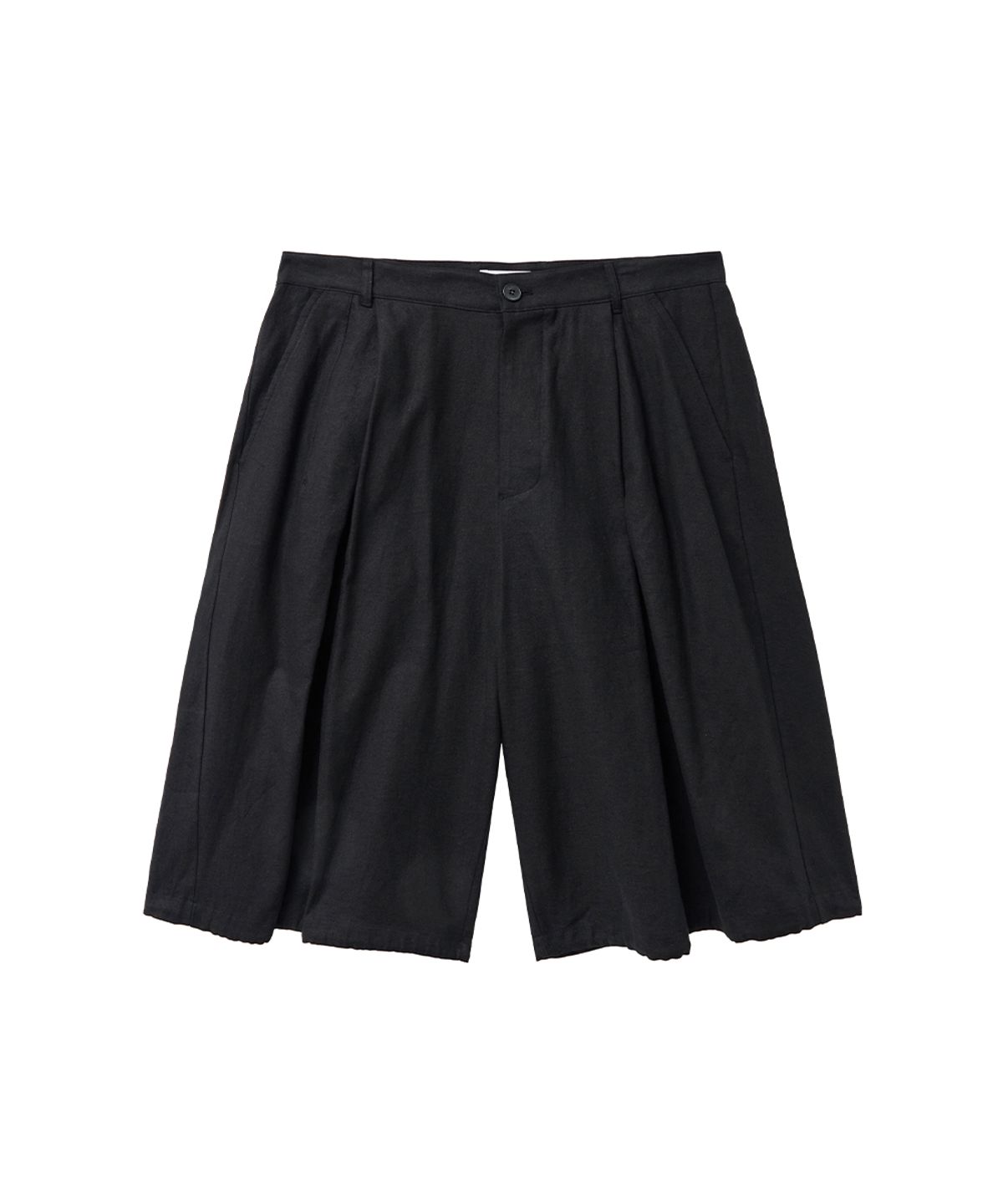 미세키서울 맨(MISEKISEOUL MEN) Two tuck hakama pants BLACK