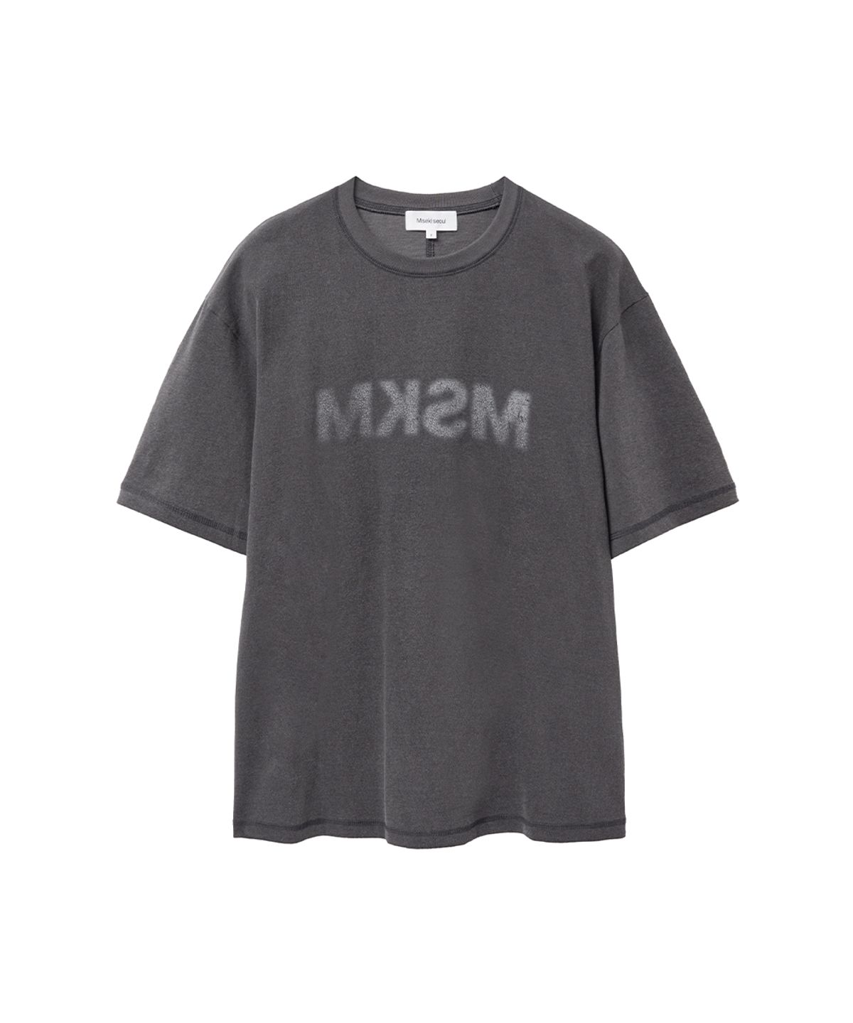 미세키서울 맨(MISEKISEOUL MEN) MSKM short sleeve CHARCOAL
