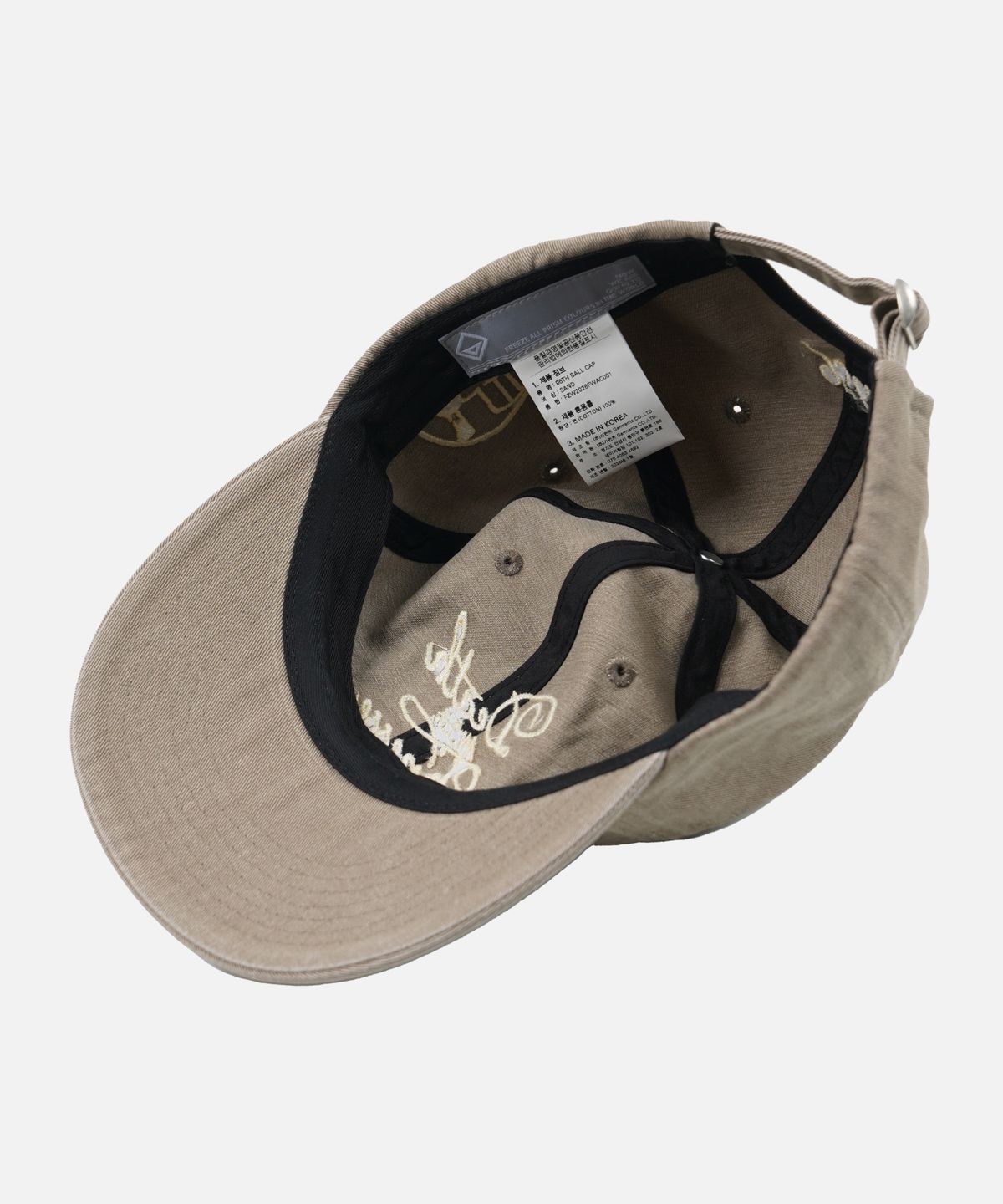 프리즘웍스(FRIZMWORKS) 95TH FIGHTER SQ BALL CAP _ SAND