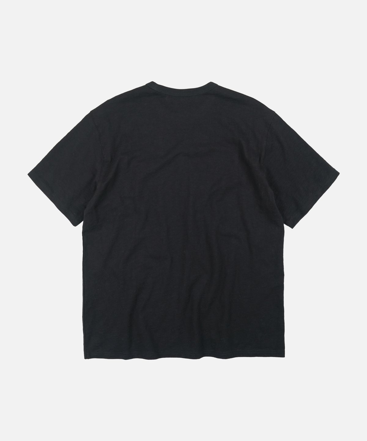 프리즘웍스(FRIZMWORKS) SLUB POCKET HALF TEE _ BLACK