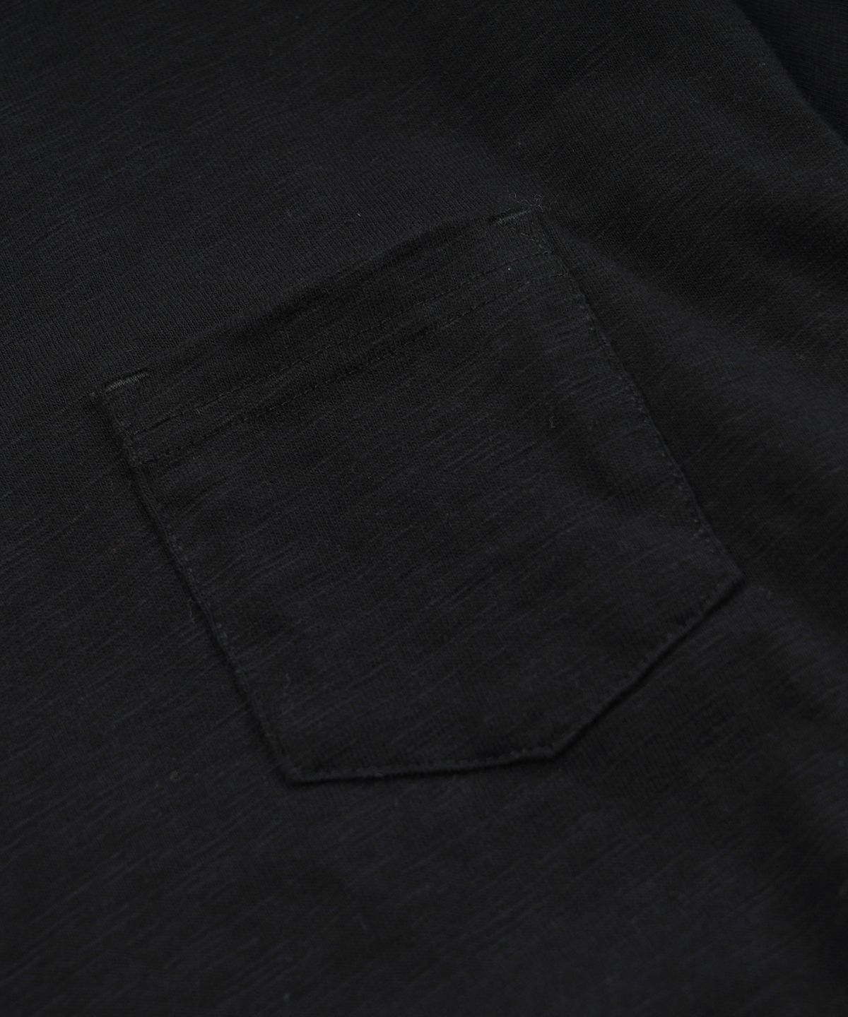 프리즘웍스(FRIZMWORKS) SLUB POCKET HALF TEE _ BLACK