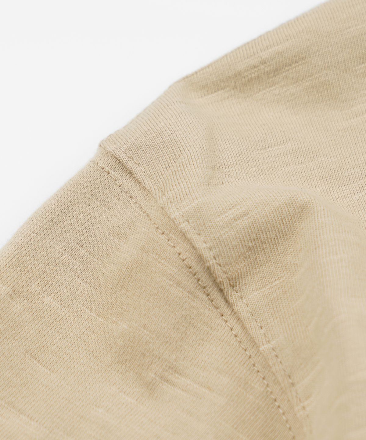프리즘웍스(FRIZMWORKS) SLUB POCKET HALF TEE _ KHAKI BEIGE