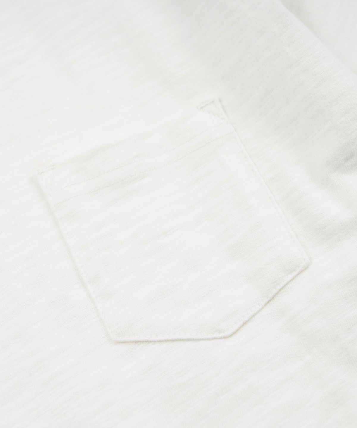 프리즘웍스(FRIZMWORKS) SLUB POCKET HALF TEE _ WHITE