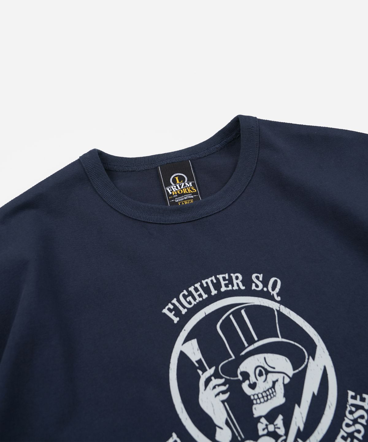 프리즘웍스(FRIZMWORKS) 95TH FIGHTER SQ HALF TEE _ NAVY