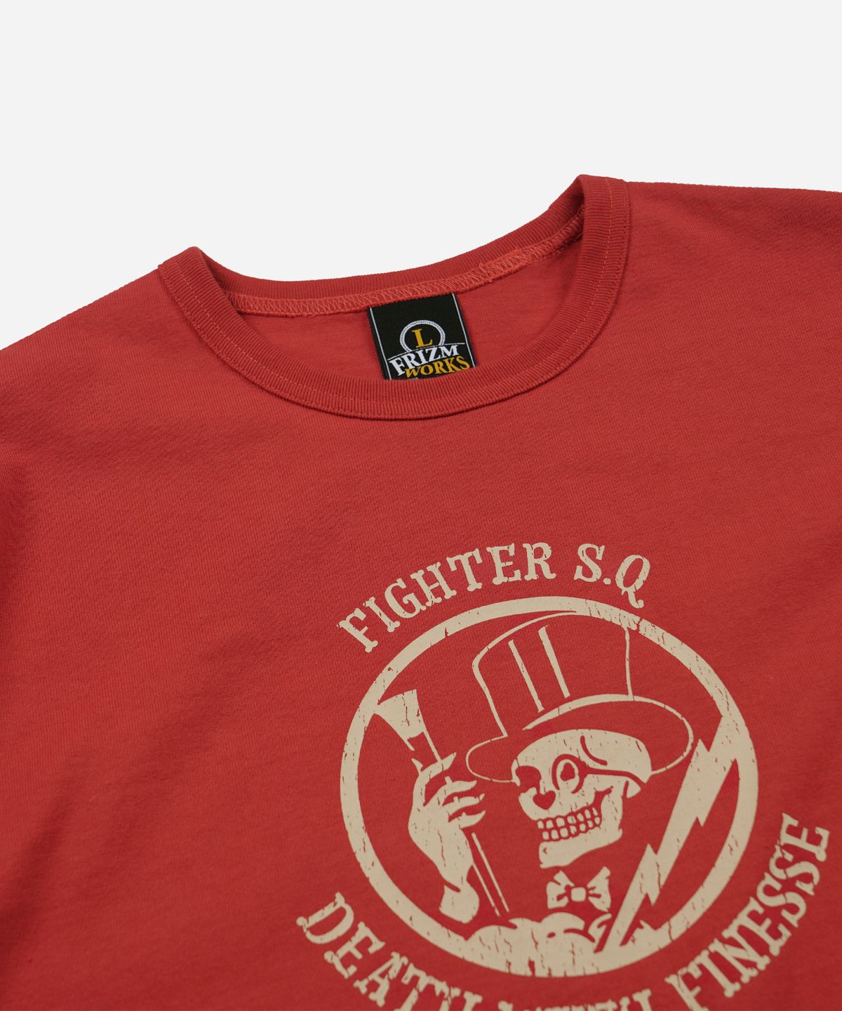 프리즘웍스(FRIZMWORKS) 95TH FIGHTER SQ HALF TEE _ BRICK
