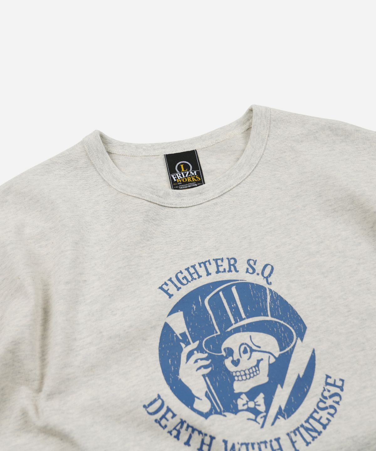 프리즘웍스(FRIZMWORKS) 95TH FIGHTER SQ HALF TEE _ OATMEAL