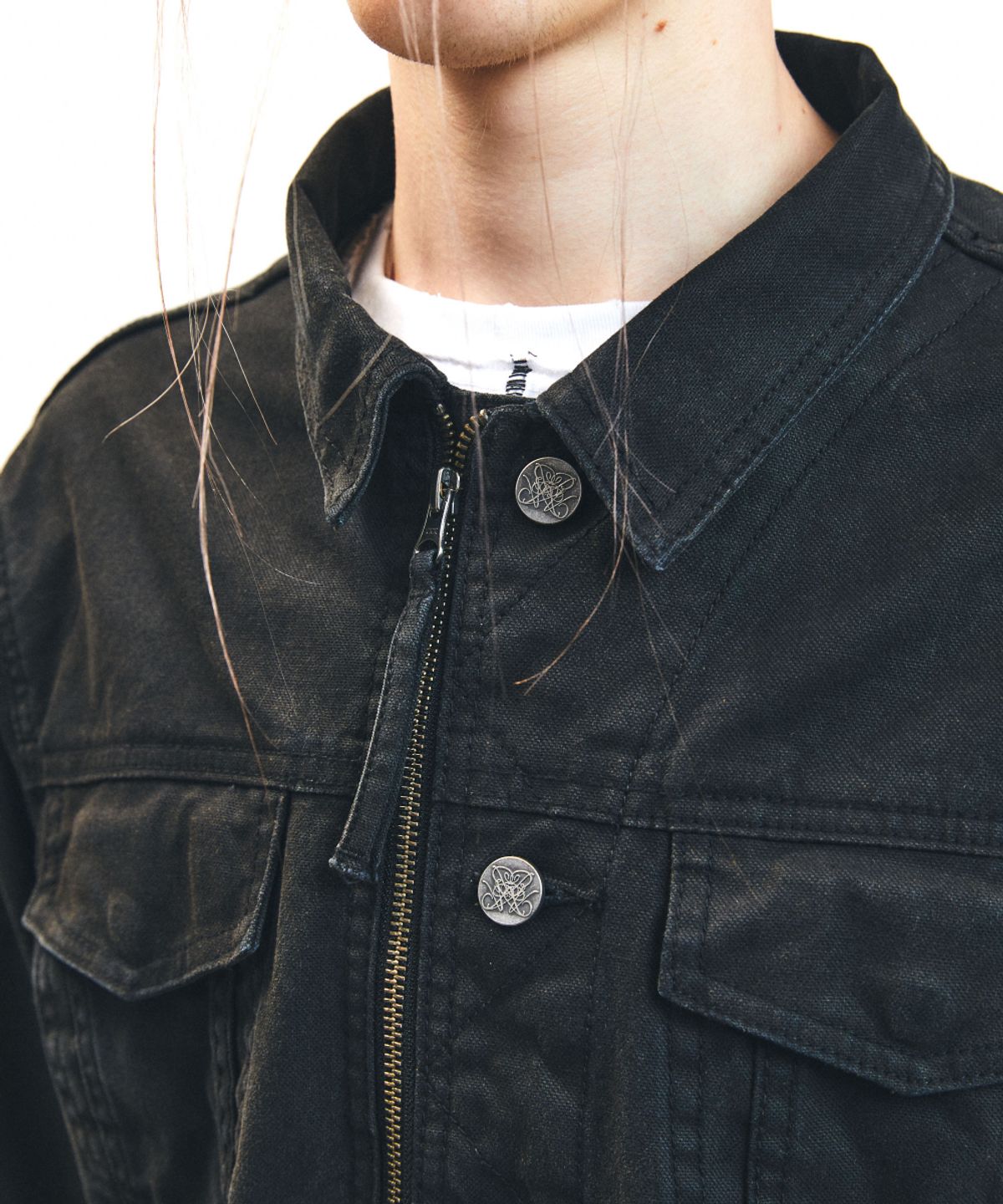 레어리티스(NINE RARITIES) Washed Zip Jacket