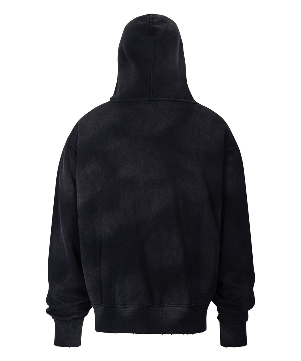 레어리티스(NINE RARITIES) Washed Frayed Zip Hoodie