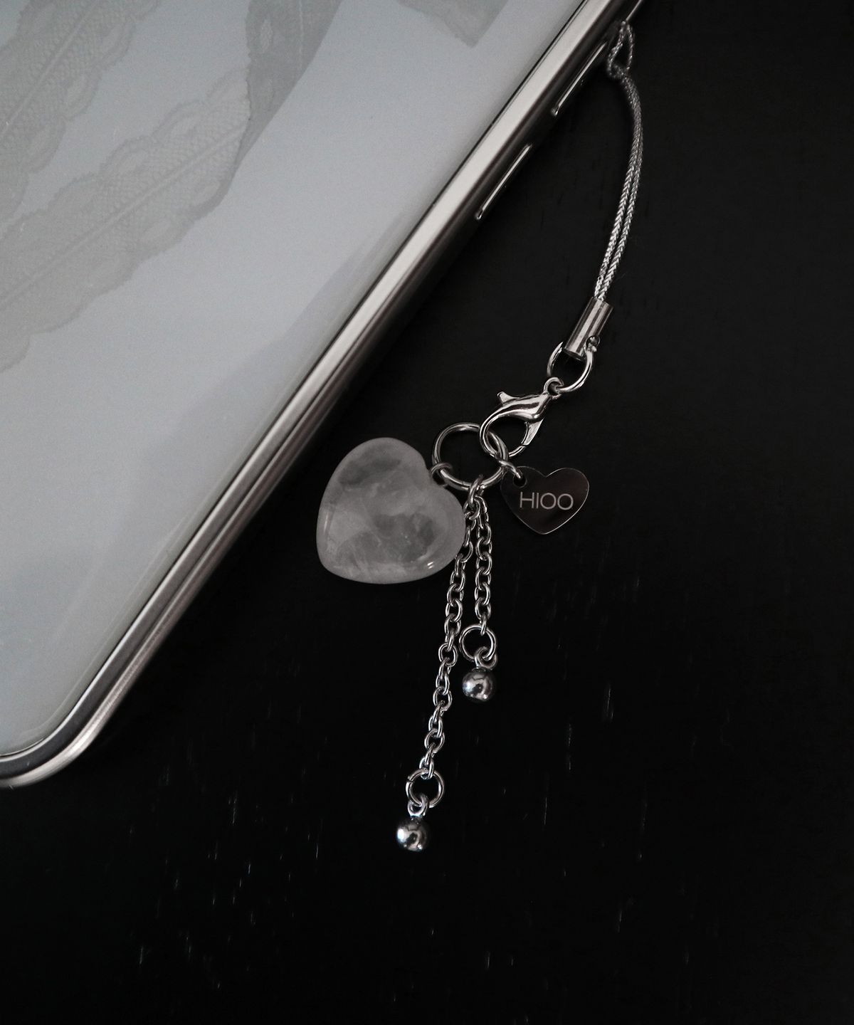 하이우(HIOO) Love drop keyring.