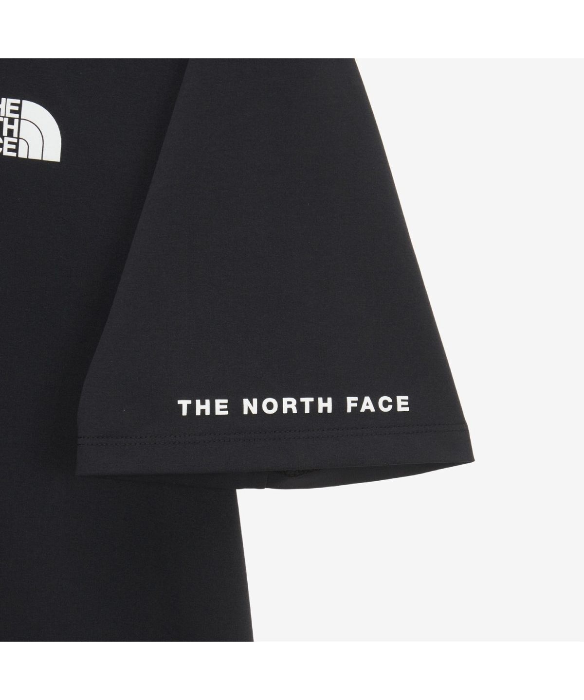 노스페이스(THE NORTH FACE) NT7US02A 리즈 반팔 티 BLACK
