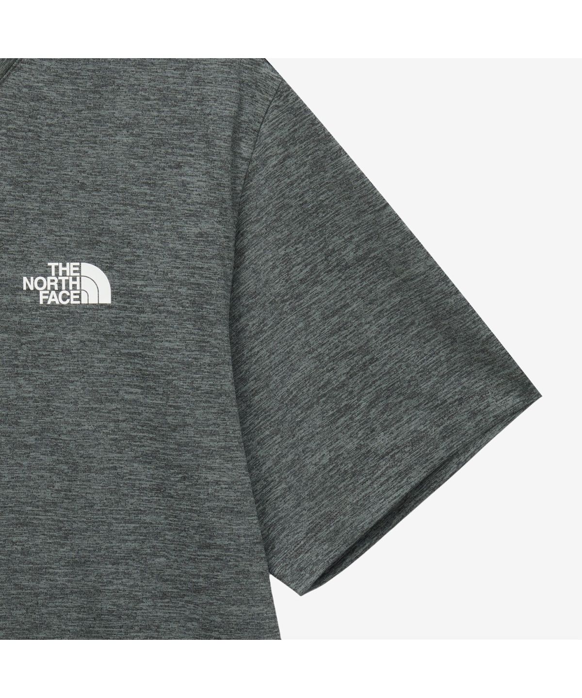 노스페이스(THE NORTH FACE) NT7US69B 남성 리커버리 멜란지 EX 반팔 티 DRIED HERB