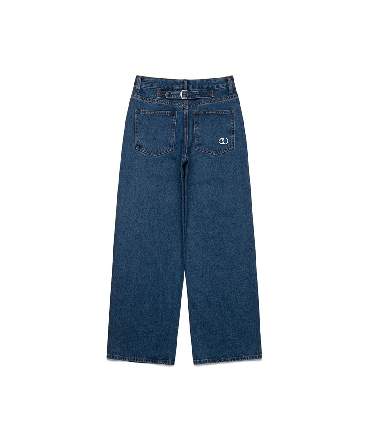 쓰리투에이티(THREE TO EIGHTY) SEMI WIDE FIT JEANS INDIGO