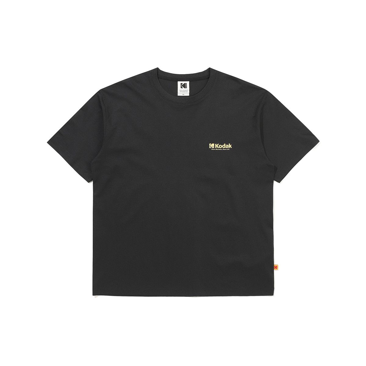 코닥(KODAK) 에어크롬 소로나 반팔 티셔츠 BLACK