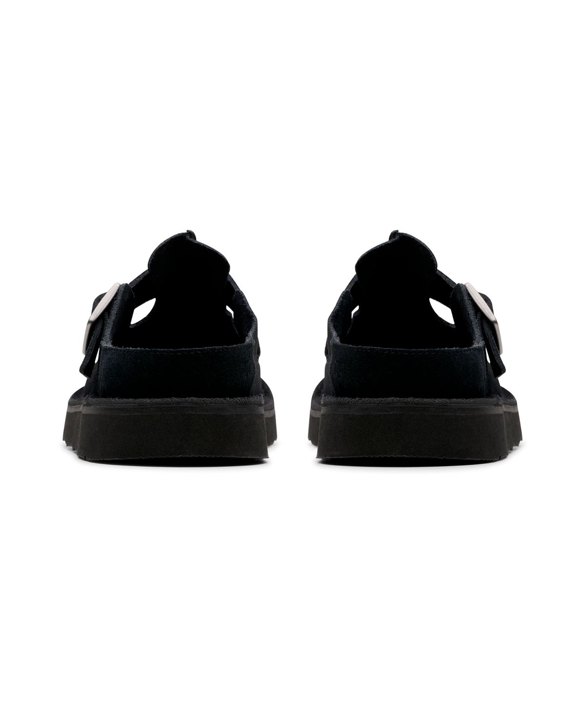 클락스 오리지널스(CLARKS ORIGINALS) (여성) 솔리버리 뮬 - 블랙 스웨이드 / 26184167