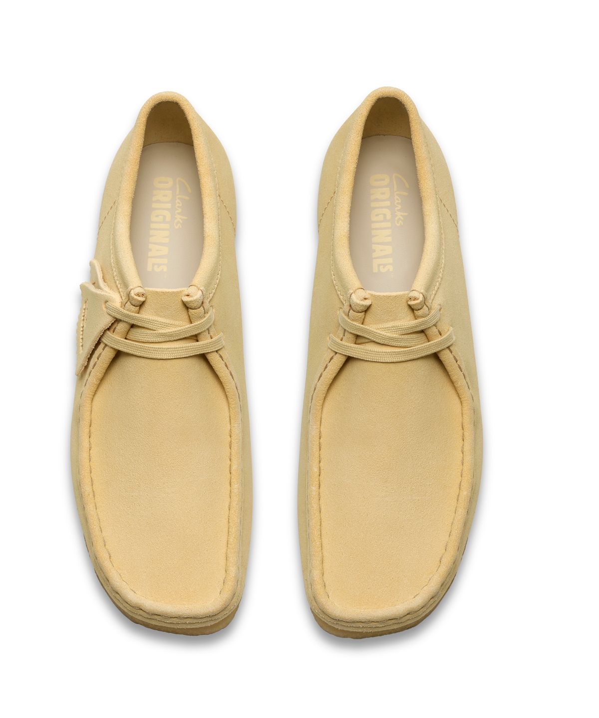 클락스 오리지널스(CLARKS ORIGINALS) (남성) 왈라비 - 페일 옐로우 스웨이드 / 26185559