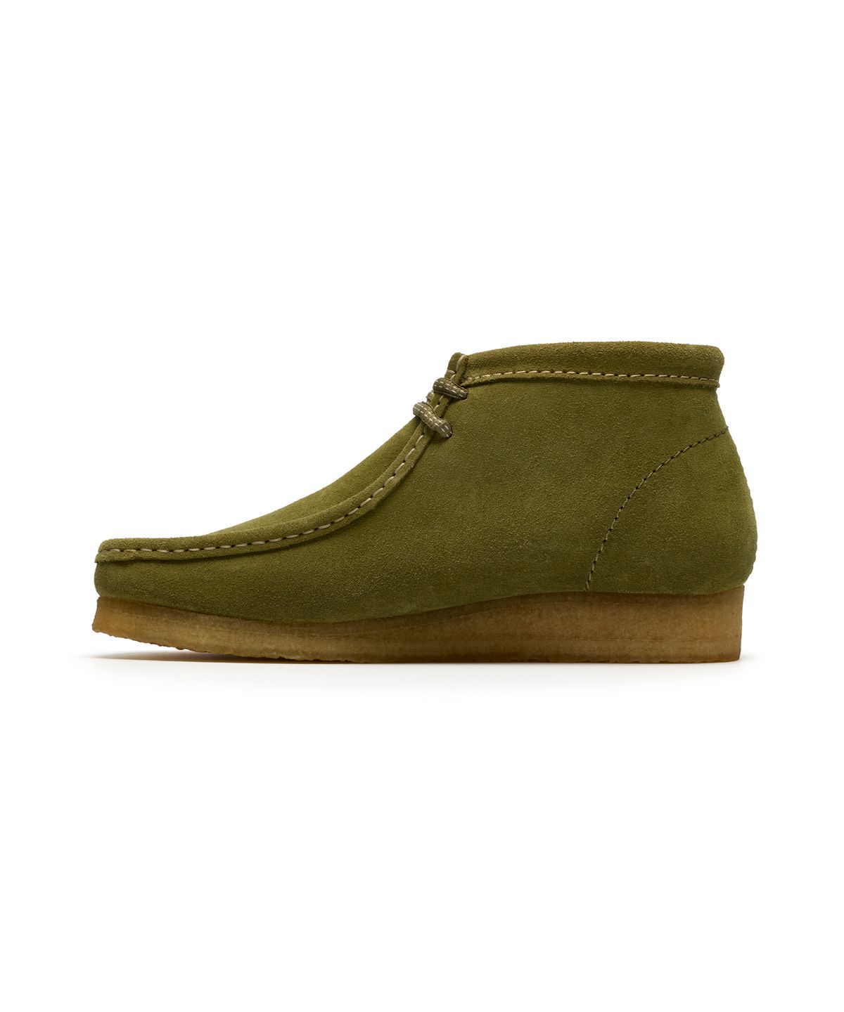 클락스 오리지널스(CLARKS ORIGINALS) (남성) 왈라비 부츠 - 그린 스웨이드 / 26185642