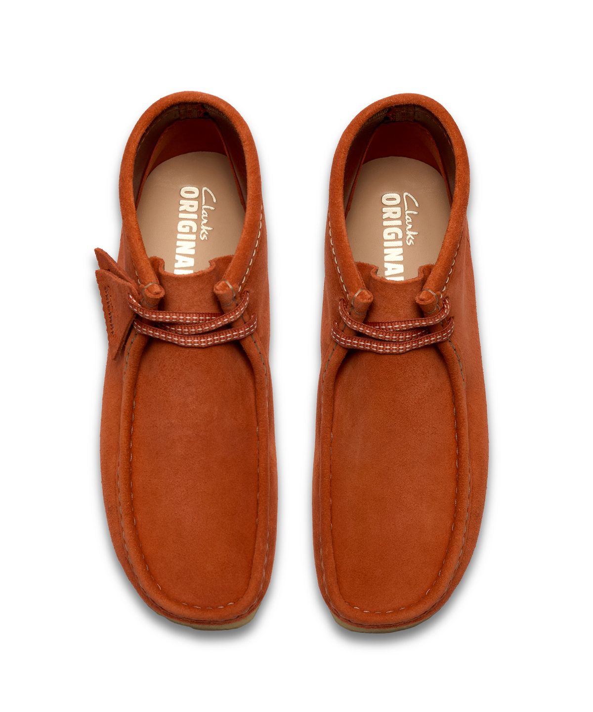 클락스 오리지널스(CLARKS ORIGINALS) (남성) 왈라비 부츠 - 오렌지 스웨이드 / 26185643