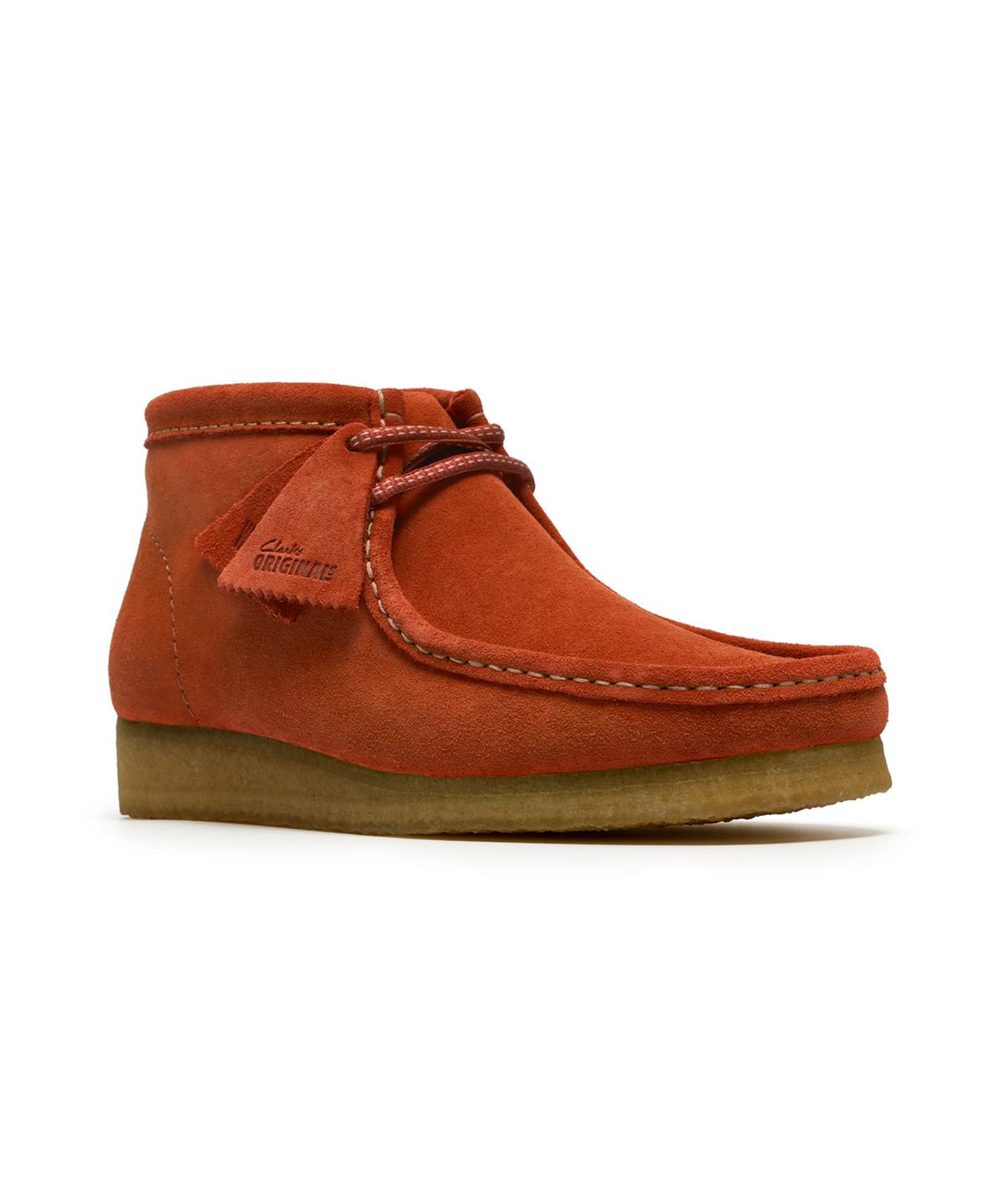 클락스 오리지널스(CLARKS ORIGINALS) (남성) 왈라비 부츠 - 오렌지 스웨이드 / 26185643