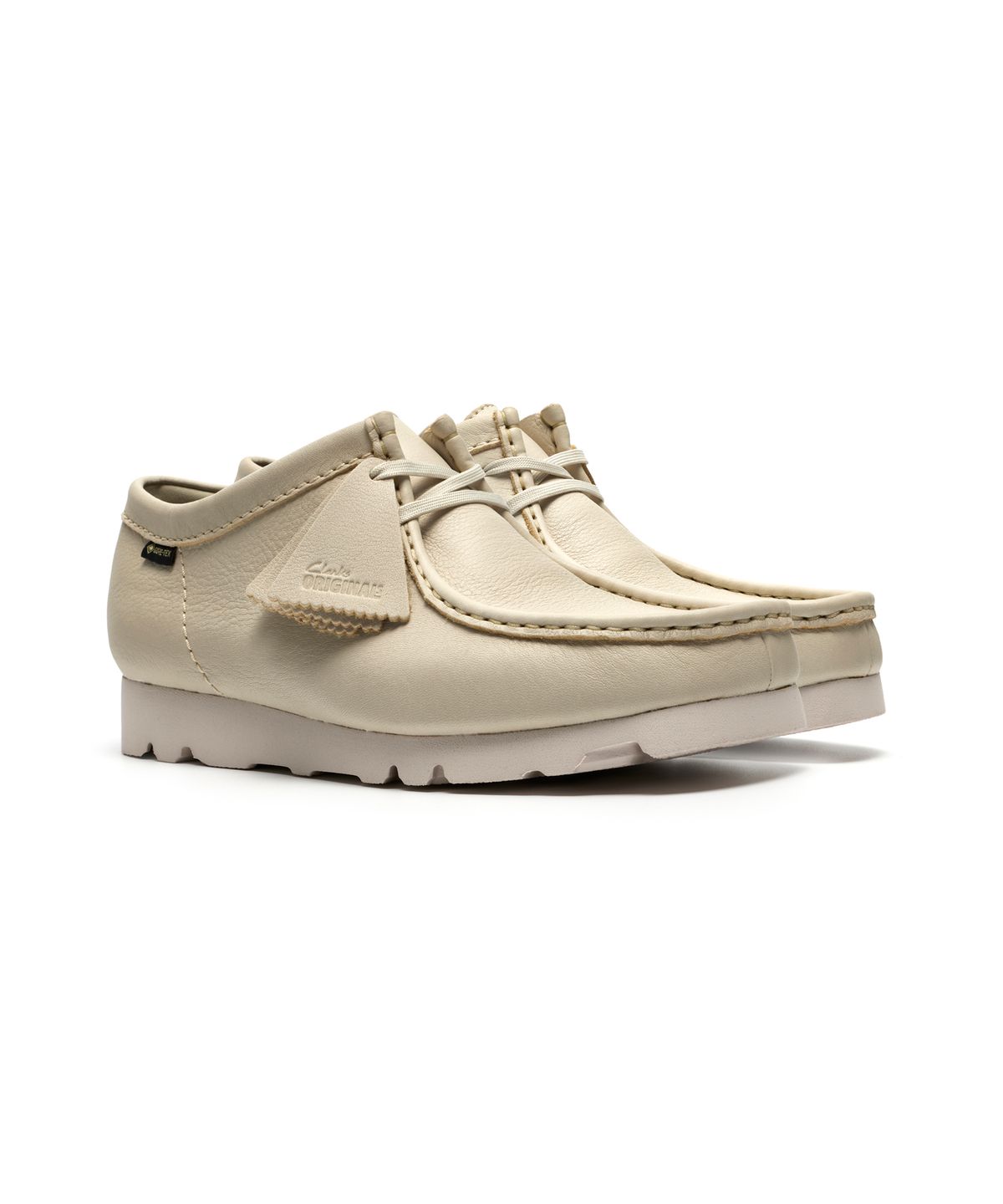 클락스 오리지널스(CLARKS ORIGINALS) (남성) 왈라비 GTX - 화이트 레더 / 26185541