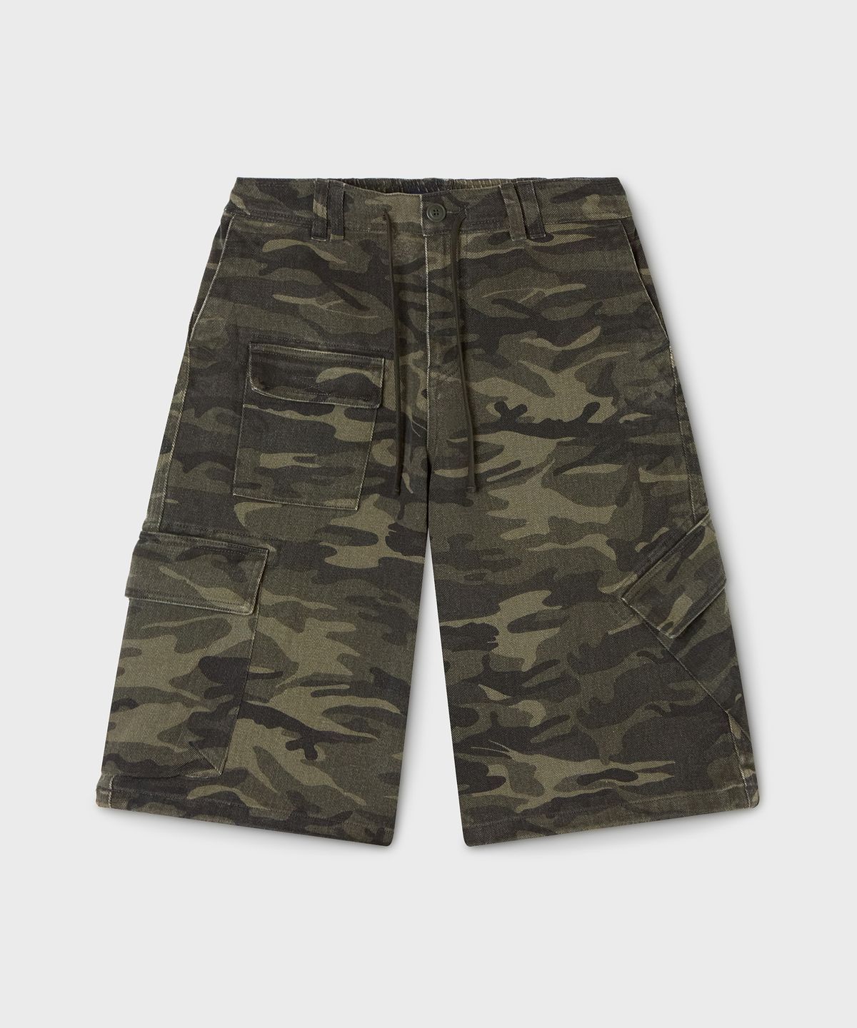 후아유(WHO.A.U) Camouflage Bermuda Pants(F) / WHTHG1371F