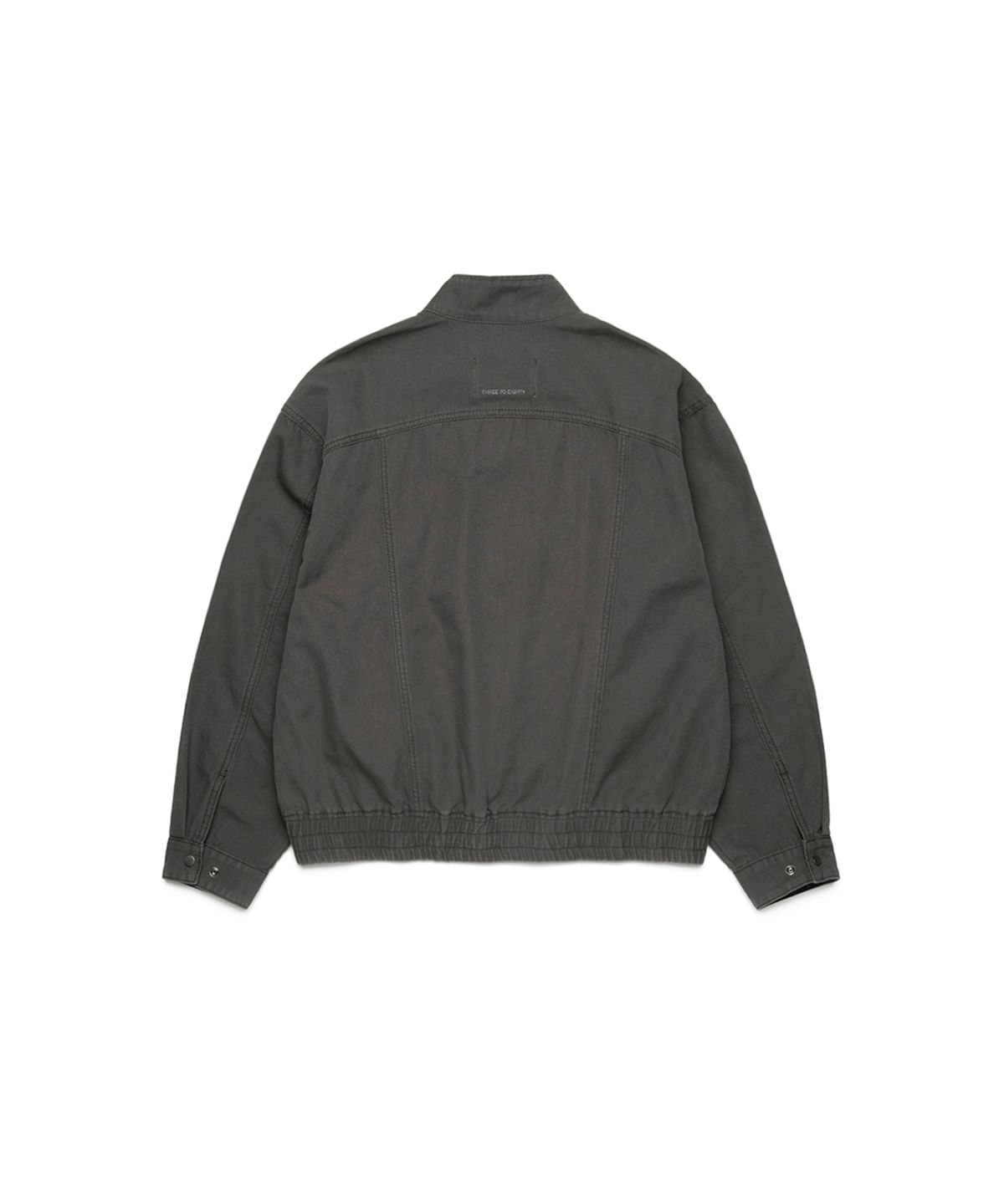 쓰리투에이티(THREE TO EIGHTY) DENIM POCKET BLOUSON JACKET CHARCOAL