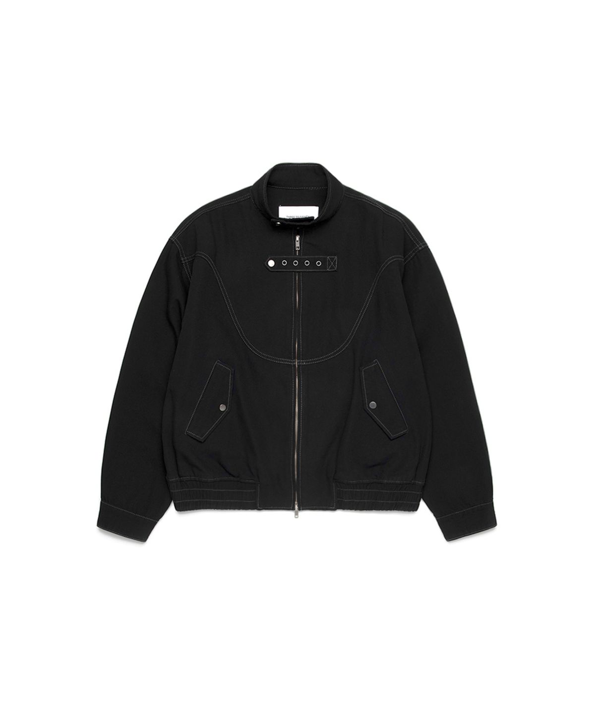 쓰리투에이티(THREE TO EIGHTY) DENIM POCKET BLOUSON JACKET BLACK