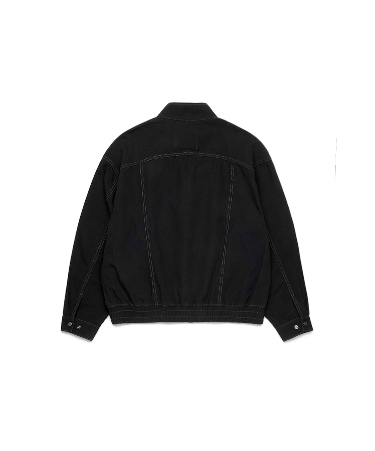 쓰리투에이티(THREE TO EIGHTY) DENIM POCKET BLOUSON JACKET BLACK