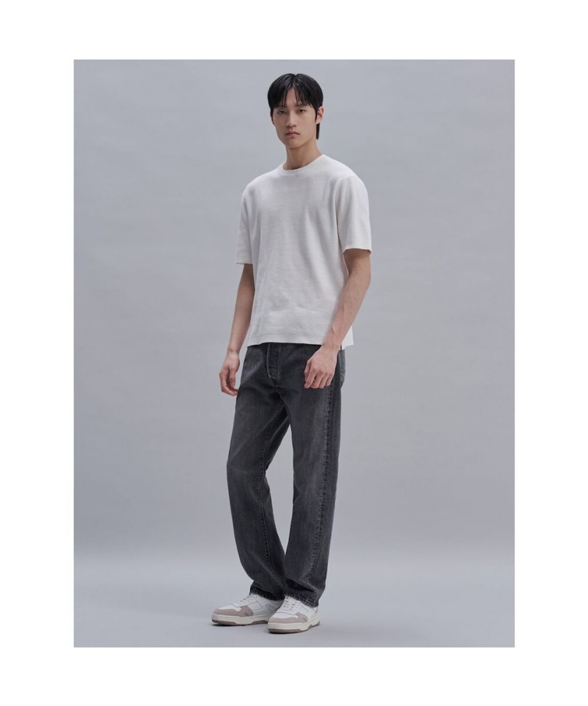 시프트지(SHIFT.G) Cotton Crewneck Sweater  White