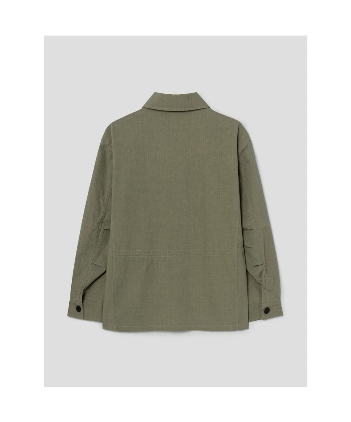 시프트지(SHIFT.G) Cotton Linen Field Jacket  Khaki