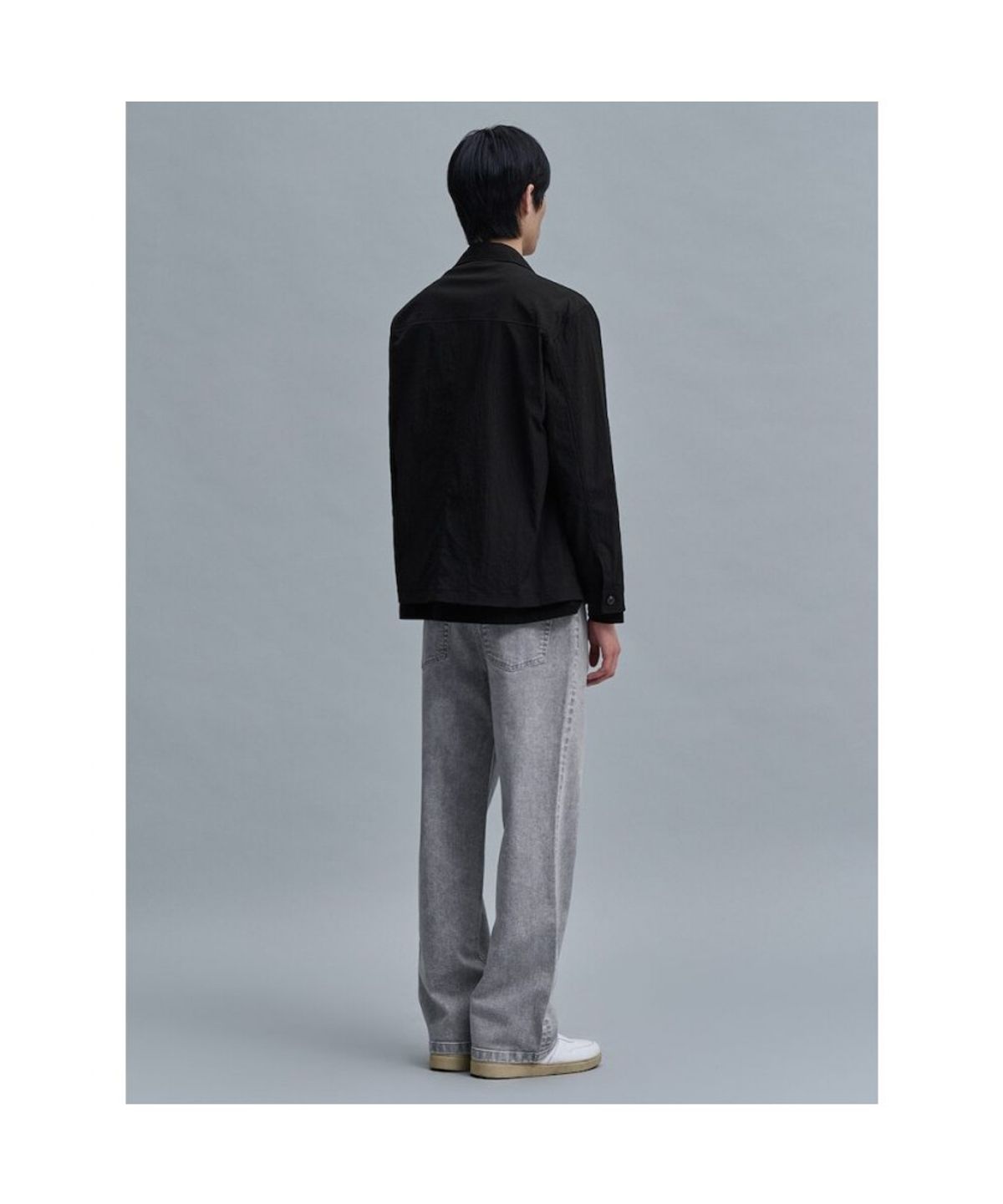 시프트지(SHIFT.G) Utility Trucker Jacket  Black