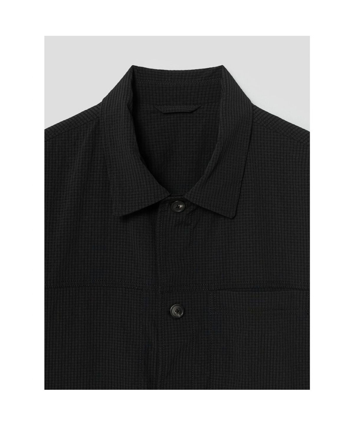 시프트지(SHIFT.G) Utility Trucker Jacket  Black