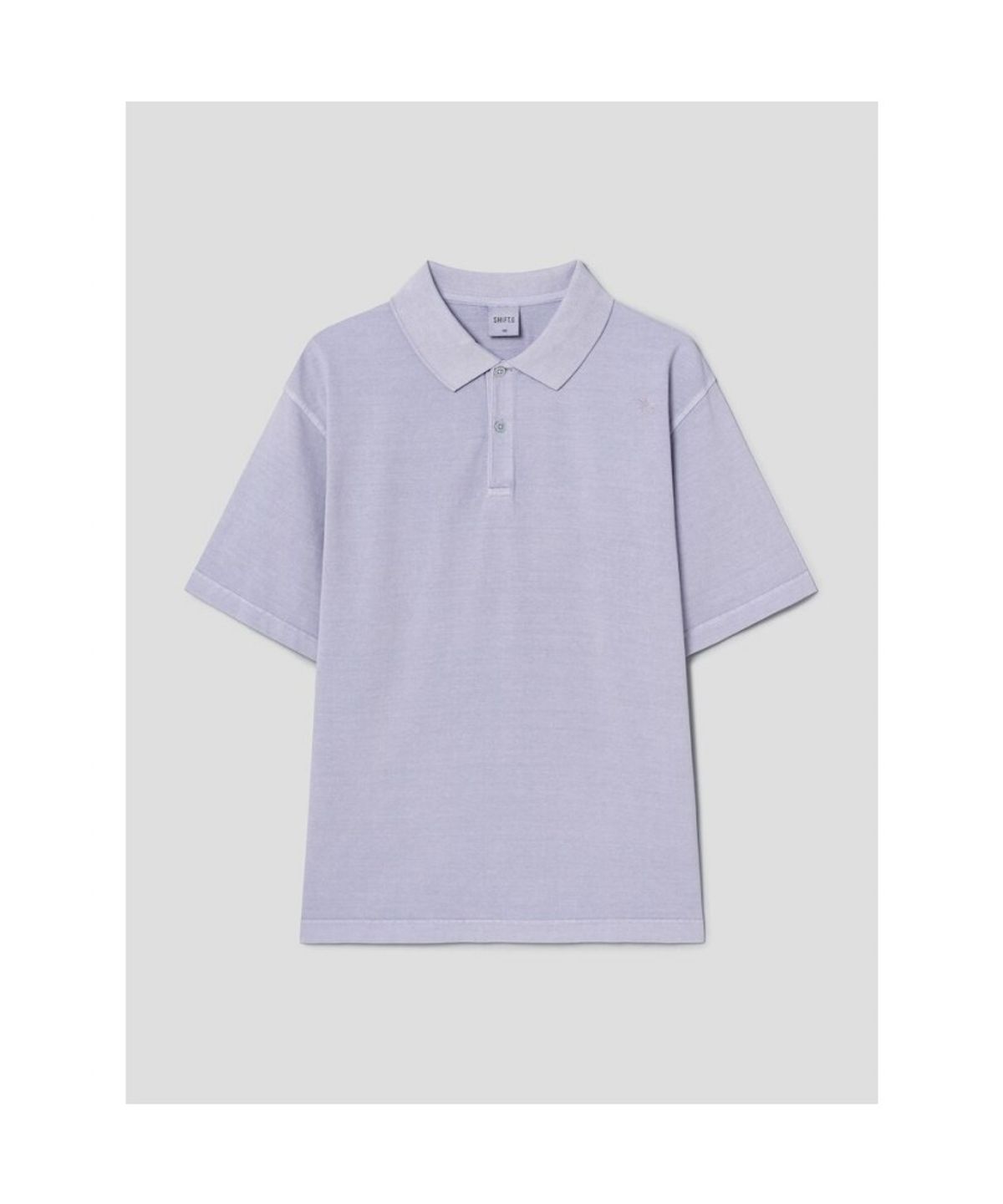 시프트지(SHIFT.G) Garment Dyed Pique Polo  Violet