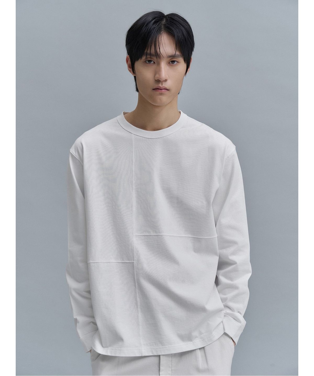 시프트지(SHIFT.G) Jersey Patch Round T  White