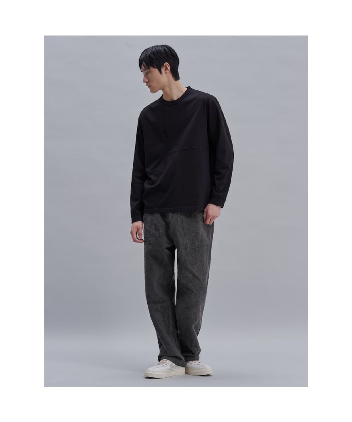 시프트지(SHIFT.G) Jersey Patch Round T  Black