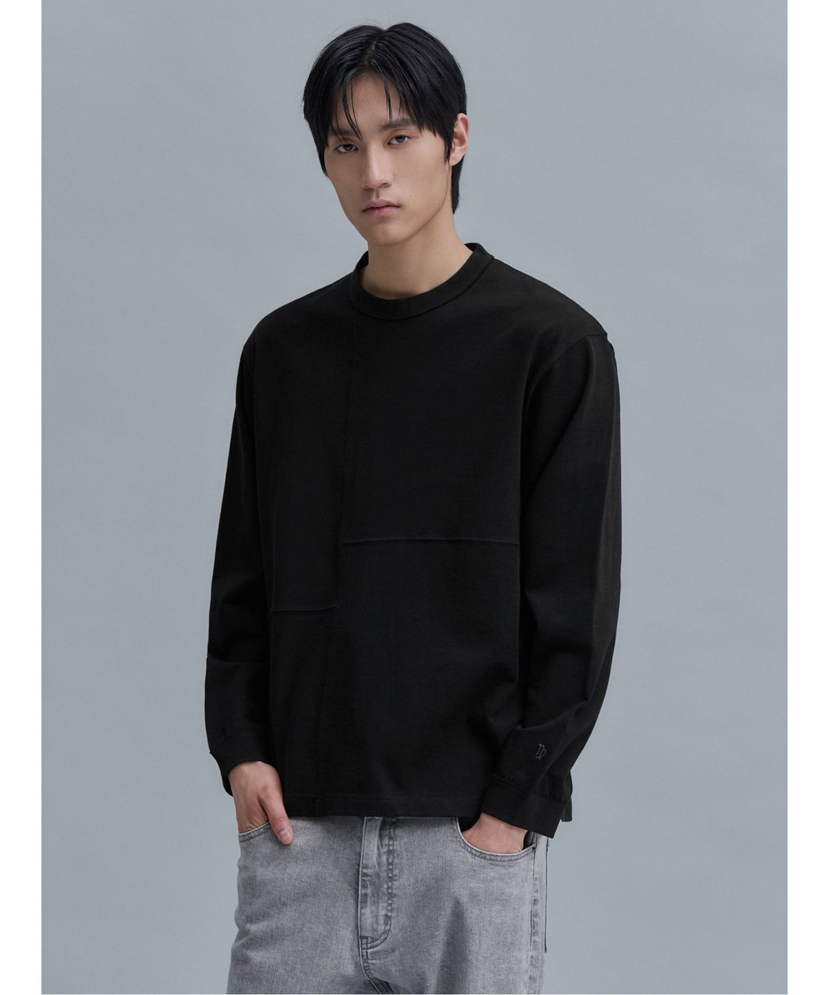 시프트지(SHIFT.G) Jersey Patch Round T  Black