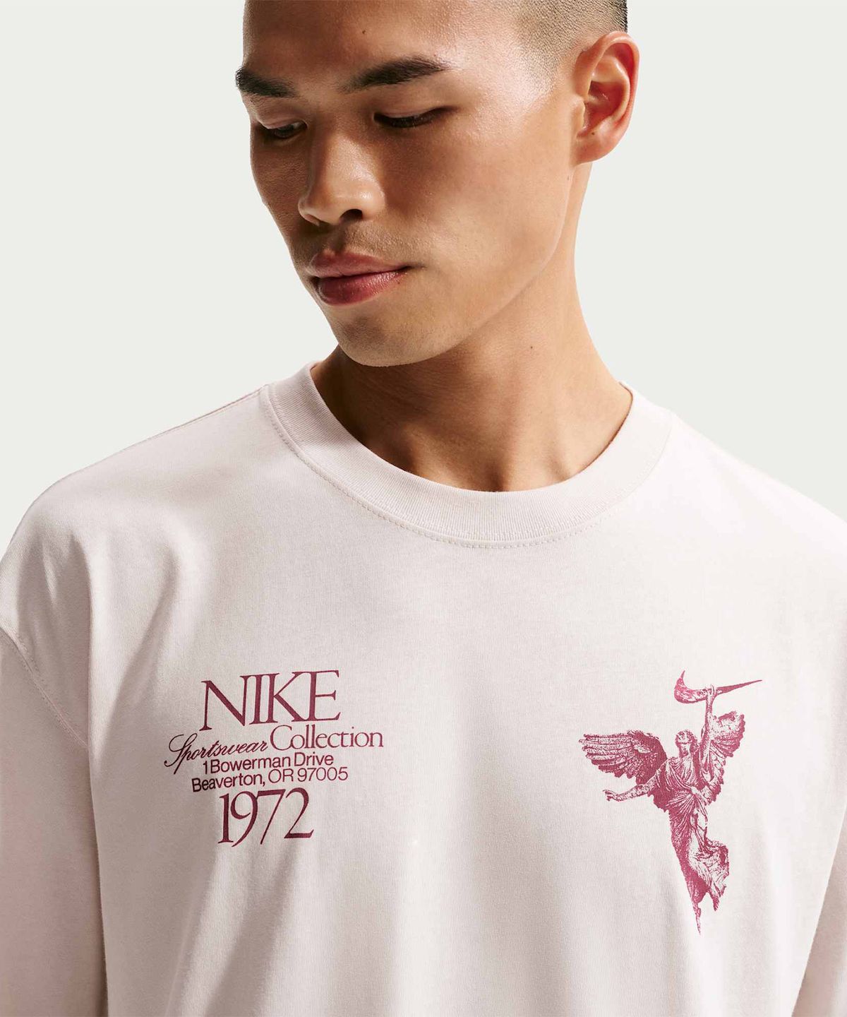 나이키(NIKE) 스포츠웨어 맥스90 티셔츠 M - 라이트 오어우드 브라운 / HV0168-104